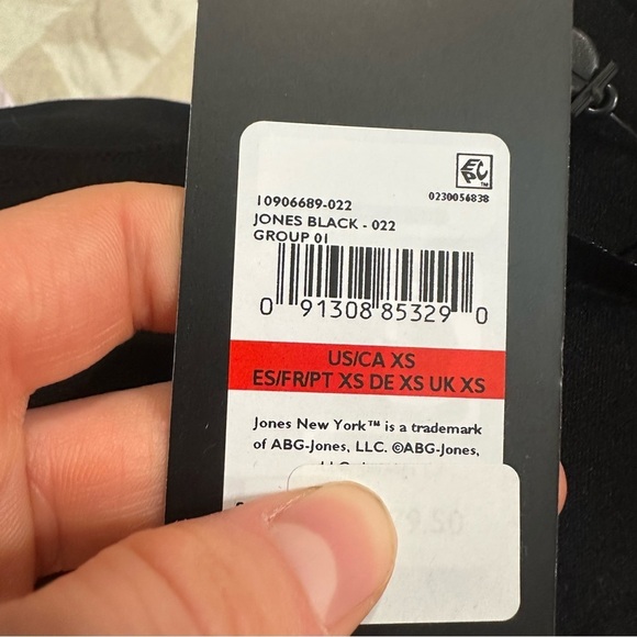 Jones New York
Women's Pull On High Double Wide Waistband Straight Leg Pants - Picture 5 of 5